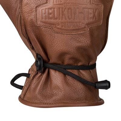 Skórzane rękawice zimowe RANGER BROWN