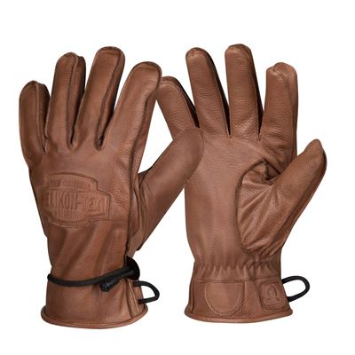Skórzane rękawice zimowe RANGER BROWN