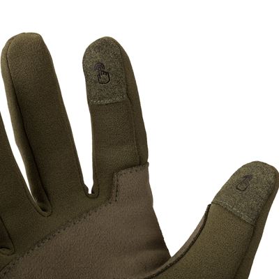 Rękawice TRACKER OUTBACK skóra syntetyczna OLIVE GREEN