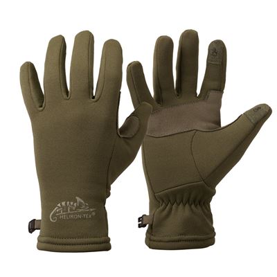 Rękawice TRACKER OUTBACK skóra syntetyczna OLIVE GREEN