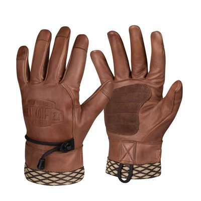 Rękawice skórzane WOODCRAFTER BROWN