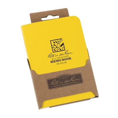 Wodoodporny notatnik RITE IN THE RAIN Memo Book YELLOW