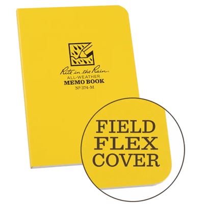 Wodoodporny notatnik RITE IN THE RAIN Memo Book YELLOW