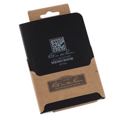 Wodoodporny notatnik RITE IN THE RAIN Memo Book BLACK