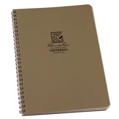 Blok wodoodporny spiralny Universal LARGE 6 5/8"x 8 1/2" DESERT