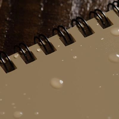 Blok wodoodporny spiralny Universal MAXI 8 1/2"x 11" TAN