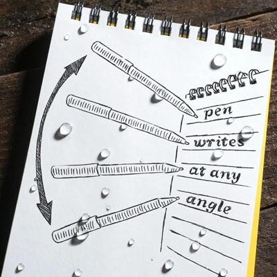 Długopis BOLT-ACTION SZARY