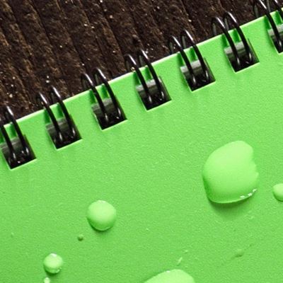 Wodoodporny notatnik TOP-SPIRAL 3x5" mały HI VIS