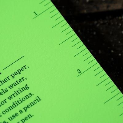 Wodoodporny notatnik TOP-SPIRAL 3x5" mały HI VIS