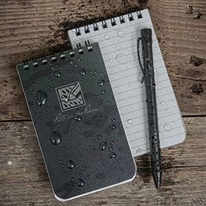 Wodoodporny notatnik TOP-SPIRAL 3x5" mały Night Hawk Camo