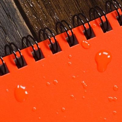 Wodoodporny notes na spirali TOP-SPIRAL 4x6" Blaze Orange