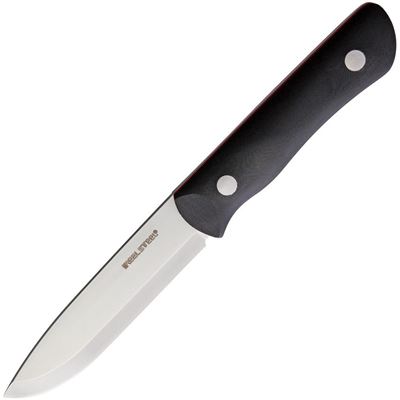 Nóż ze stałym ostrzem BUSHCRAFT III CZARNY