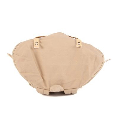 Plecak HIKING 15l z elementami skórzanymi KHAKI