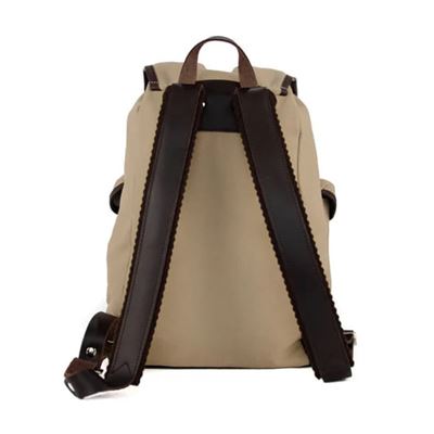 Plecak TRUCKSACK 14l z elementami skórzanymi KHAKI/ciemnobrązowa skóra