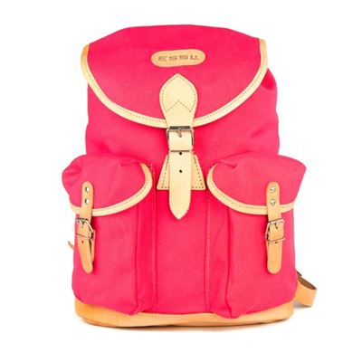 Plecak TRUCKSACK 14l z elementami skórzanymi PINK