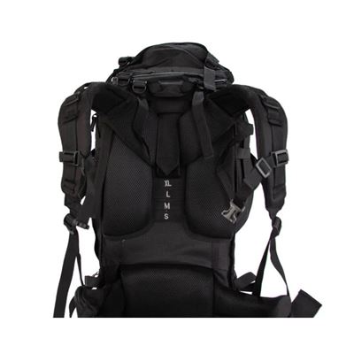 Plecak TREKKING DUŻY 85l CZARNY