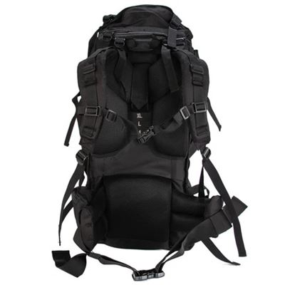 Plecak TREKKING DUŻY 85l CZARNY