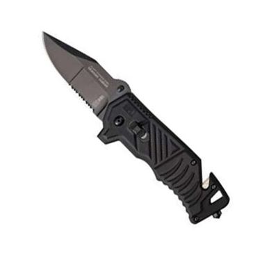 Nóż RUI Tactical 19377 ratownik BLACK