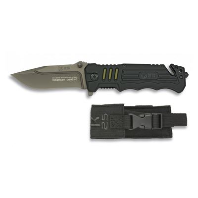 Nóż taktyczny 19581 rescuer BLACK