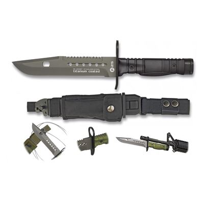 Nóż BAYONET K25 z pochwą BLACK