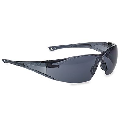 Gogle RUSH z przydymionym szkłem BLACK
