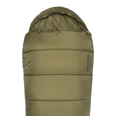 Lekki letni śpiwór TROOPER 250 RANGER GREEN