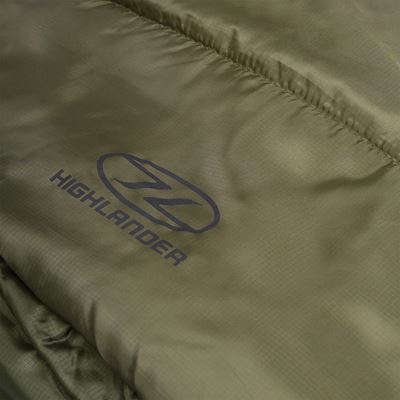 Śpiwór mumia trzysezonowy DEFENDER 350 ZIELONY HIGHLANDER SB266-RG 4