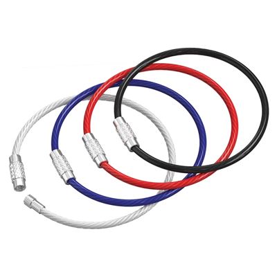 Kabel z zamkiem 4 sztuki KOLOR