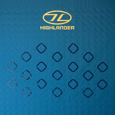 Antypoślizgowa mata samopompująca KIP MAT 50 mm NIEBIESKI HIGHLANDER SM131-DB 3