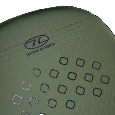 Antypoślizgowa mata samopompująca KIP MAT 50 mm ZIELONA HIGHLANDER SM131-OG 2