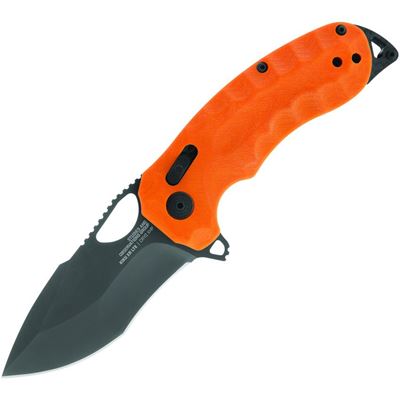Nóż z gładkim ostrzem KIKU LTE XR ORANGE