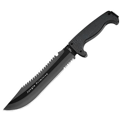 Maczeta JUNGLE PRIMITIVE z pochwą BLACK