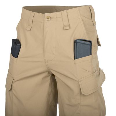 Szorty CPU bawełniane rip-stop KHAKI