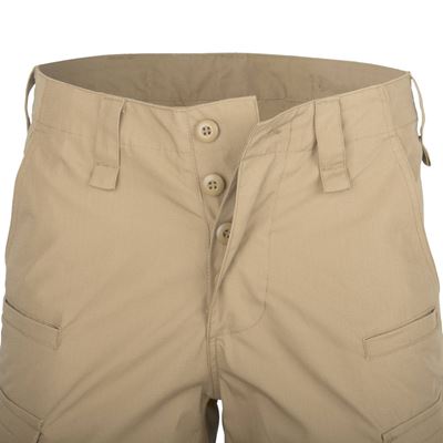 Szorty CPU bawełniane rip-stop KHAKI