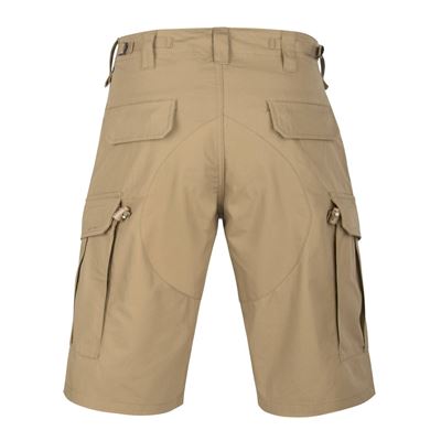 Szorty CPU bawełniane rip-stop KHAKI