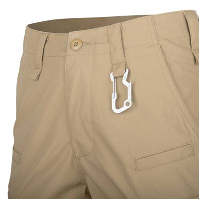 Szorty CPU bawełniane rip-stop KHAKI