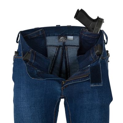 Spodnie CTP COVERT jeansowe DENIM MID NIEBIESKIE
