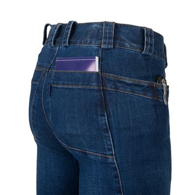 Spodnie CTP COVERT jeansowe DENIM MID NIEBIESKIE