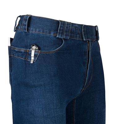 Spodnie CTP COVERT jeansowe DENIM MID NIEBIESKIE