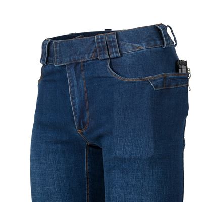 Spodnie CTP COVERT jeansowe DENIM MID NIEBIESKIE