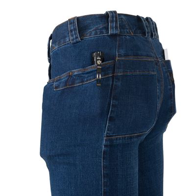 Spodnie CTP COVERT jeansowe DENIM MID NIEBIESKIE