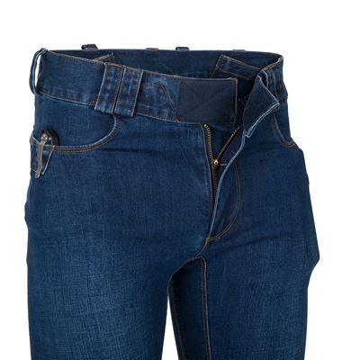 Spodnie CTP COVERT jeansowe DENIM MID NIEBIESKIE