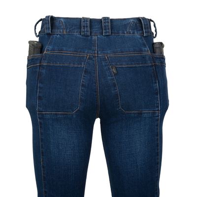 Spodnie CTP COVERT jeansowe DENIM MID NIEBIESKIE