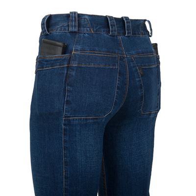 Spodnie CTP COVERT jeansowe DENIM MID NIEBIESKIE