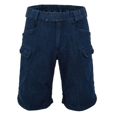 Szorty UTS URBAN TACTICAL 11" rip-stop jeansowe DENIM NIEBIESKIE