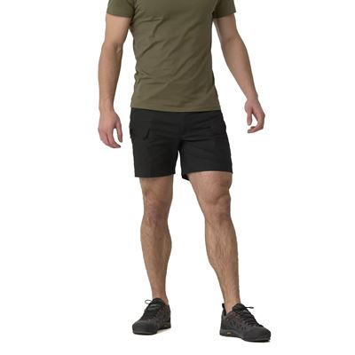 Szorty URBAN TACTICAL® 6" rip-stop stretch CZARNE