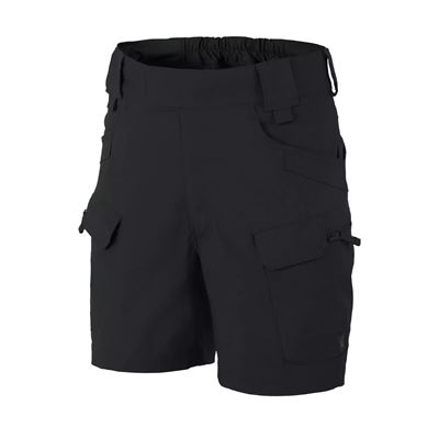 Szorty URBAN TACTICAL® 6" rip-stop stretch CZARNE