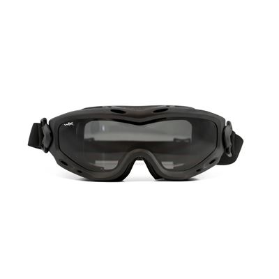 Gogle taktyczne SPEAR DUAL LENS zestaw 3 okularów z ramką BLACK