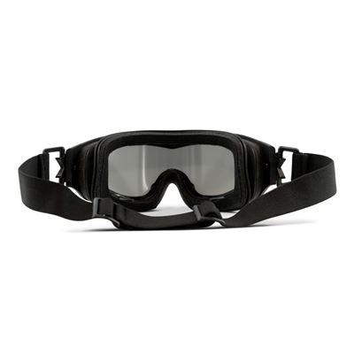 Gogle taktyczne SPEAR DUAL LENS zestaw 3 okularów z ramką BLACK