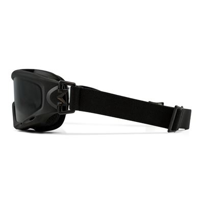 Gogle taktyczne SPEAR DUAL LENS zestaw 3 okularów z ramką BLACK